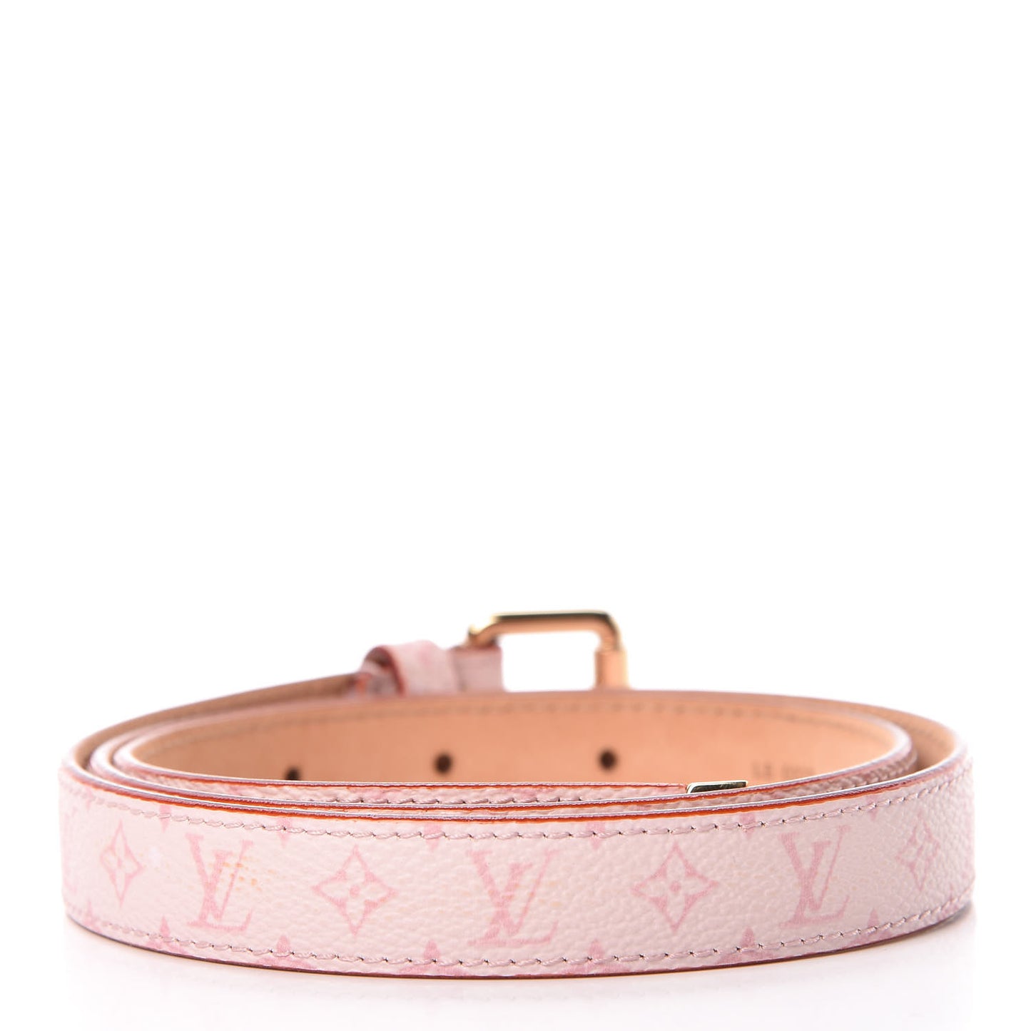 Monogram Belt 80 32 Pink