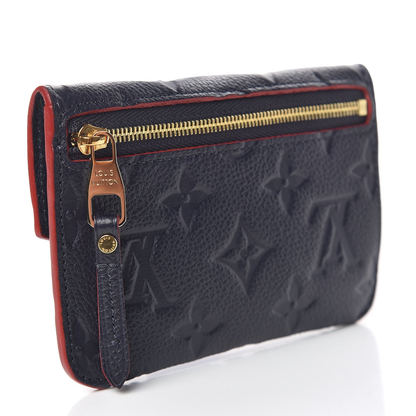 Empreinte Key Pouch Marine Rouge