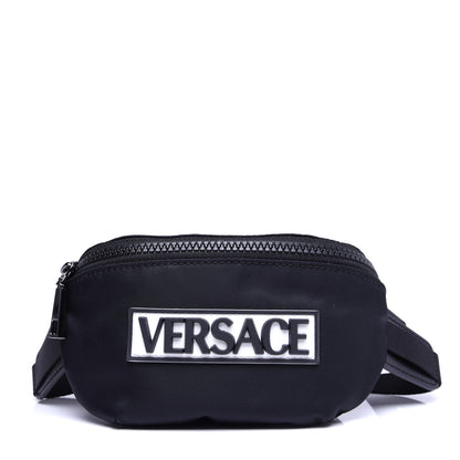 Versace Nylon Logo Belt Bag Black 1 of 11