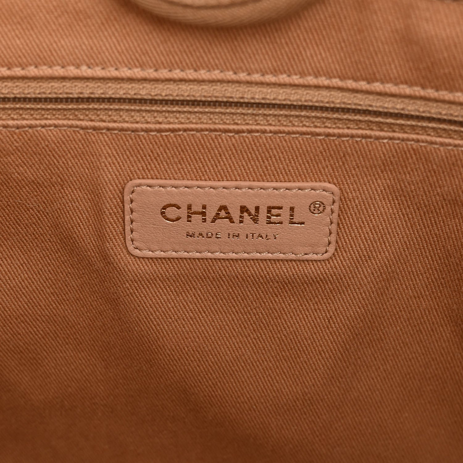 Chanel Mixed Fibers Calfskin Striped Small Deauville Tote Beige 6 of 10