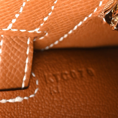 Hermes Epsom Kelly Sellier 25 Gold 7 of 11