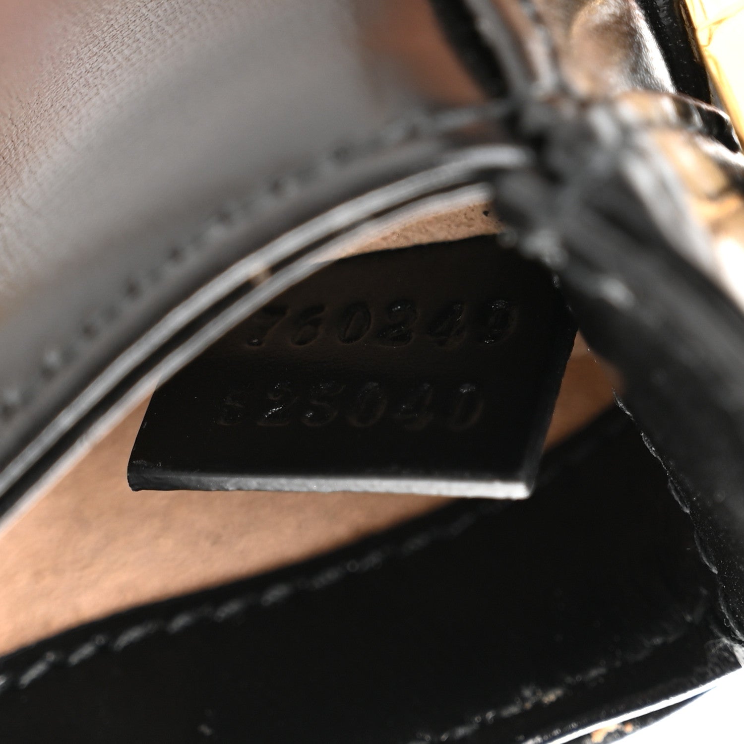 Gucci Boarded Dyana Lux Calfskin Nano Jackie 1961 Hobo Black 7 of 10