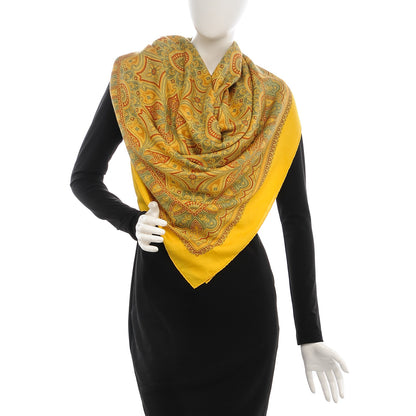 Hermes Cashmere Silk Ancien Shawl 140 2 of 6