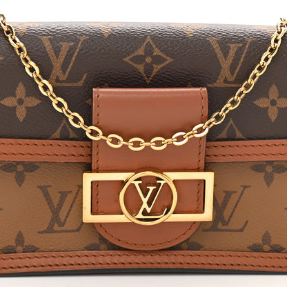 Louis Vuitton Reverse Monogram Dauphine Chain Wallet 7 of 10