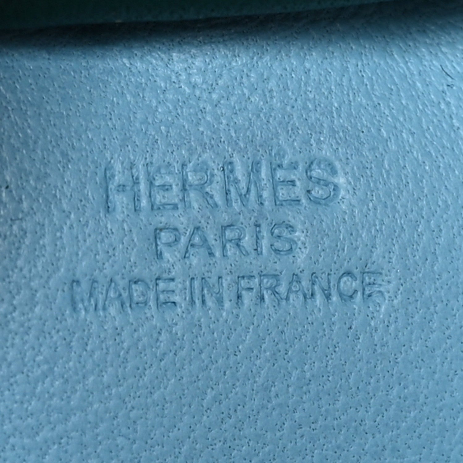 Hermes Milo Lambskin Grigri Rodeo Horse Bag Charm MM Celeste Malachite Craie 3 of 3