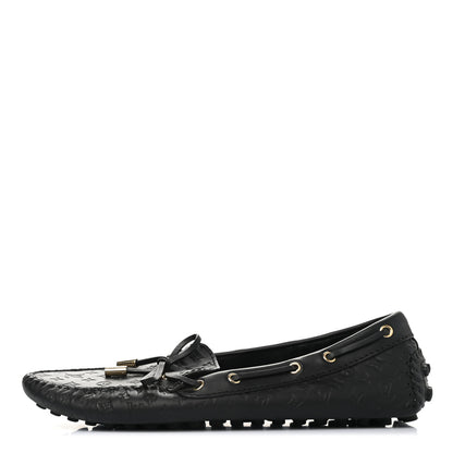 Louis Vuitton Empreinte Gloria Loafers 38.5 Black 1 of 7