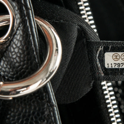 Chanel Caviar Quilted Grand Shopping Tote GST Black 7 of 7