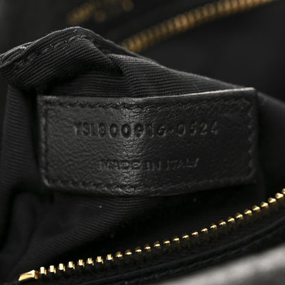 Saint Laurent Grained Lambskin Medium Calypso Black 7 of 13
