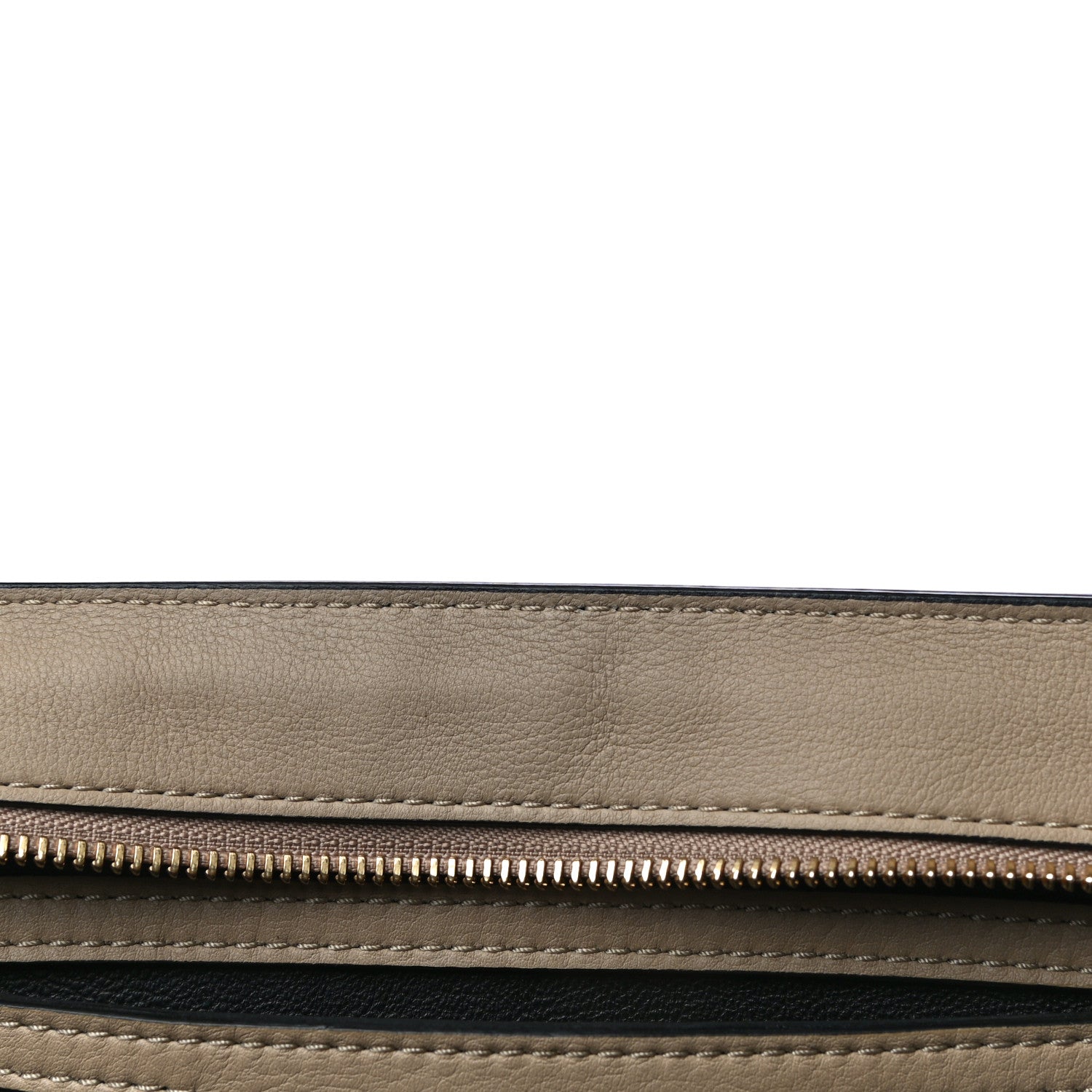 Celine Drummed Calfskin Suede Large Trapeze Sahara 15 of 26