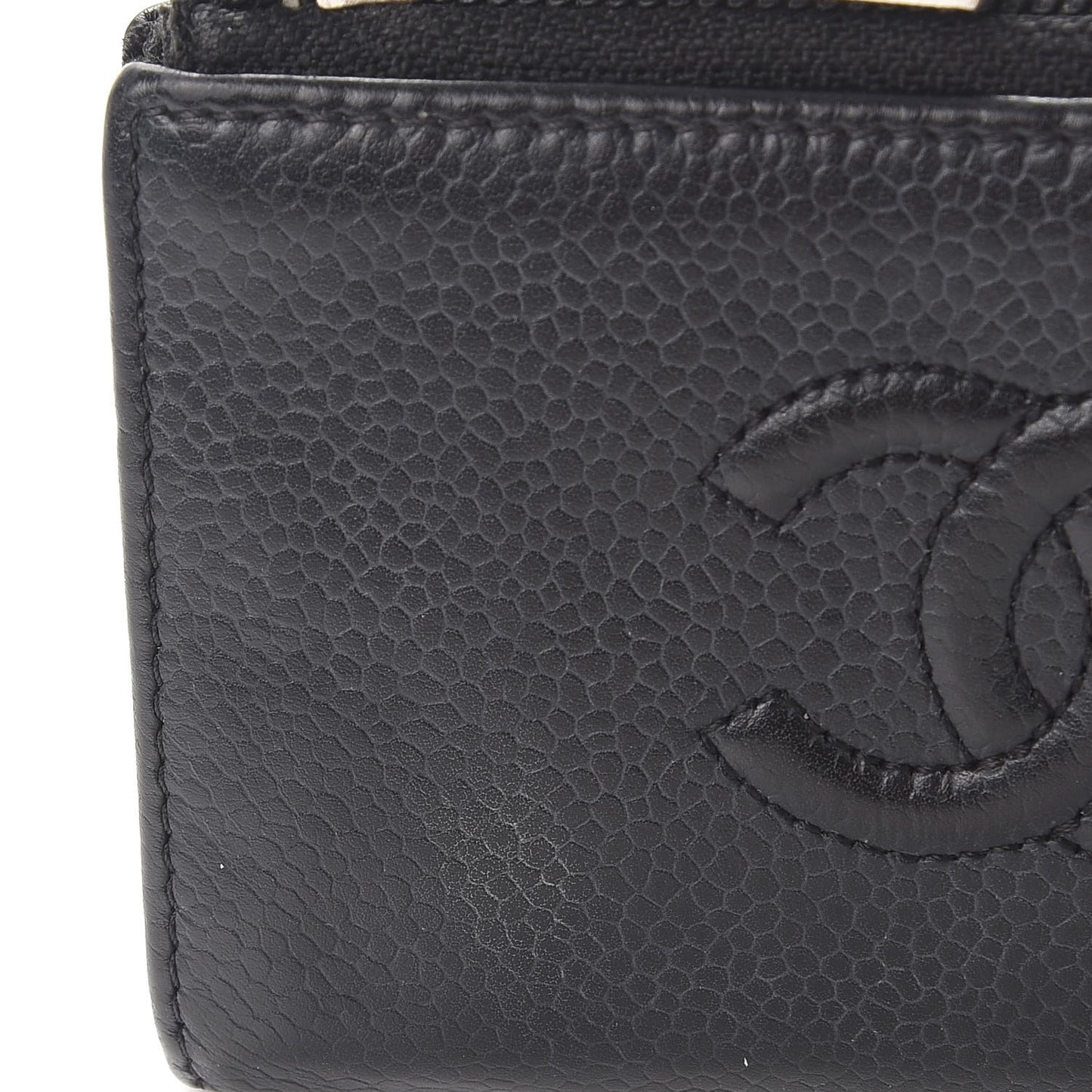 Caviar Timeless CC Coin Purse Case Black