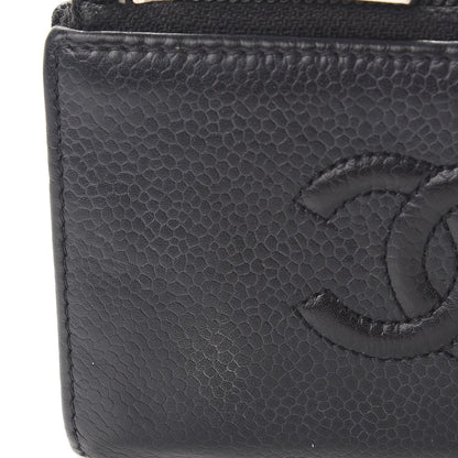 Chanel Caviar Timeless CC Coin Purse Case Black 8 of 11