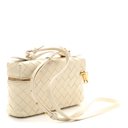 Bottega Veneta Calfskin Intrecciato Bang Bang Vanity Case Sea Salt 3 of 9