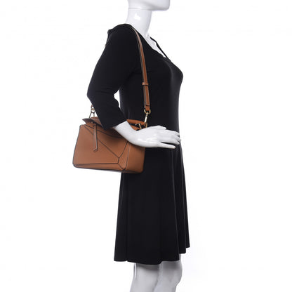 Loewe Calfskin Small Puzzle Bag Light Caramel 2 of 9