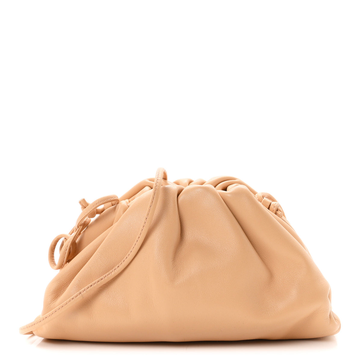 Butter Calfskin The Mini Pouch Nude