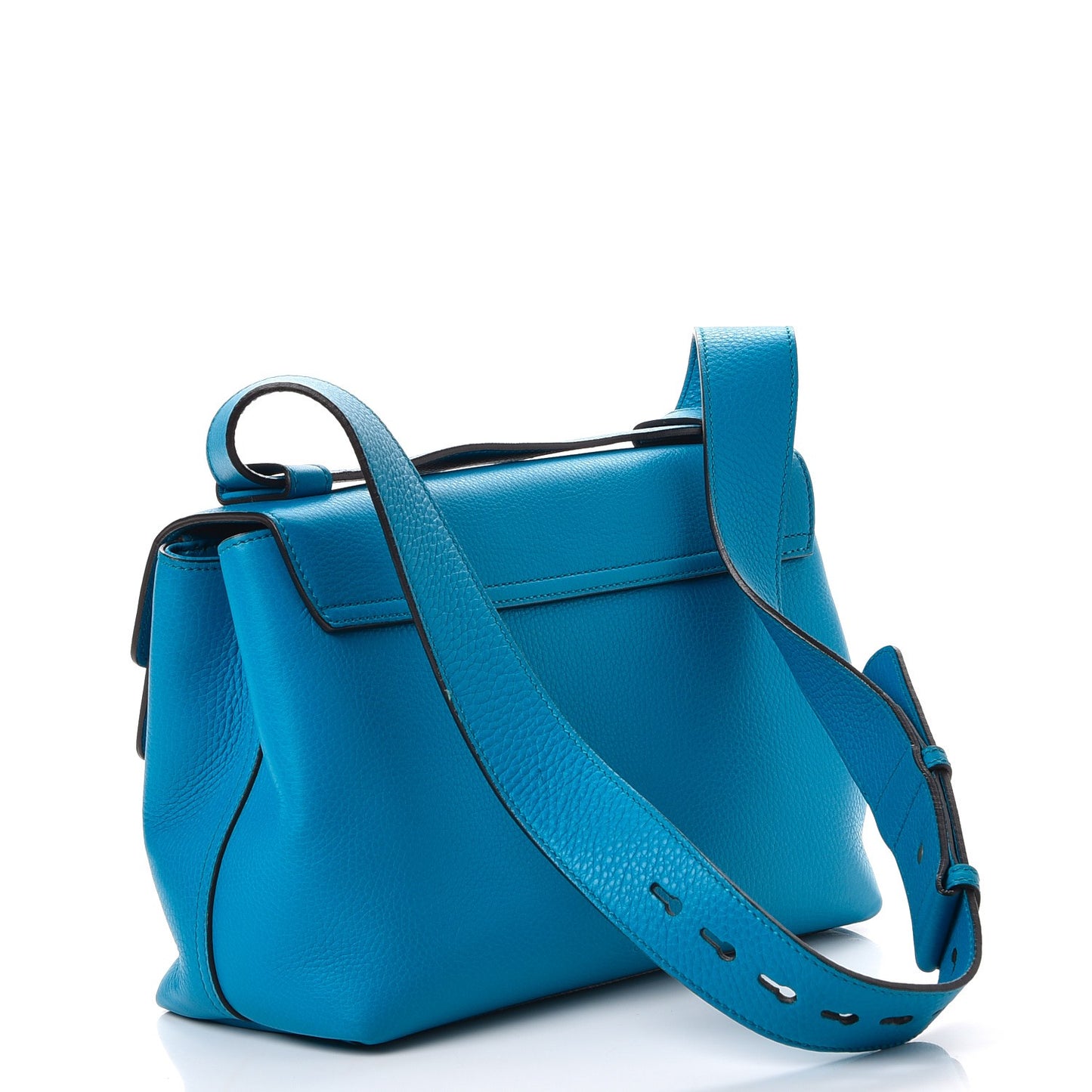 Calfskin GG Marmont Shoulder Bag Turquoise
