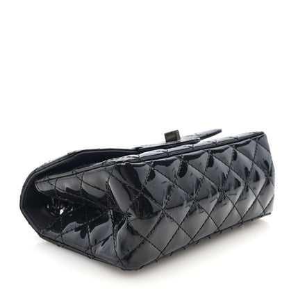 Chanel Patent Calfskin Quilted 2.55 Reissue Mini Flap So Black 4 of 11