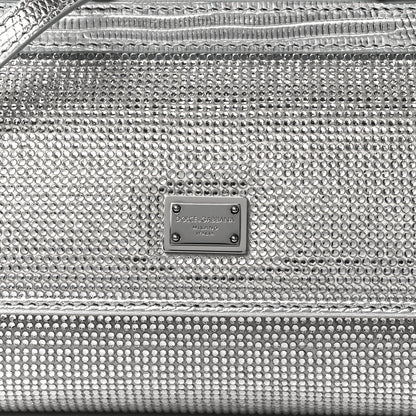 Dolce & Gabbana Crystal Small Miss Sicily Satchel Silver 7 of 10