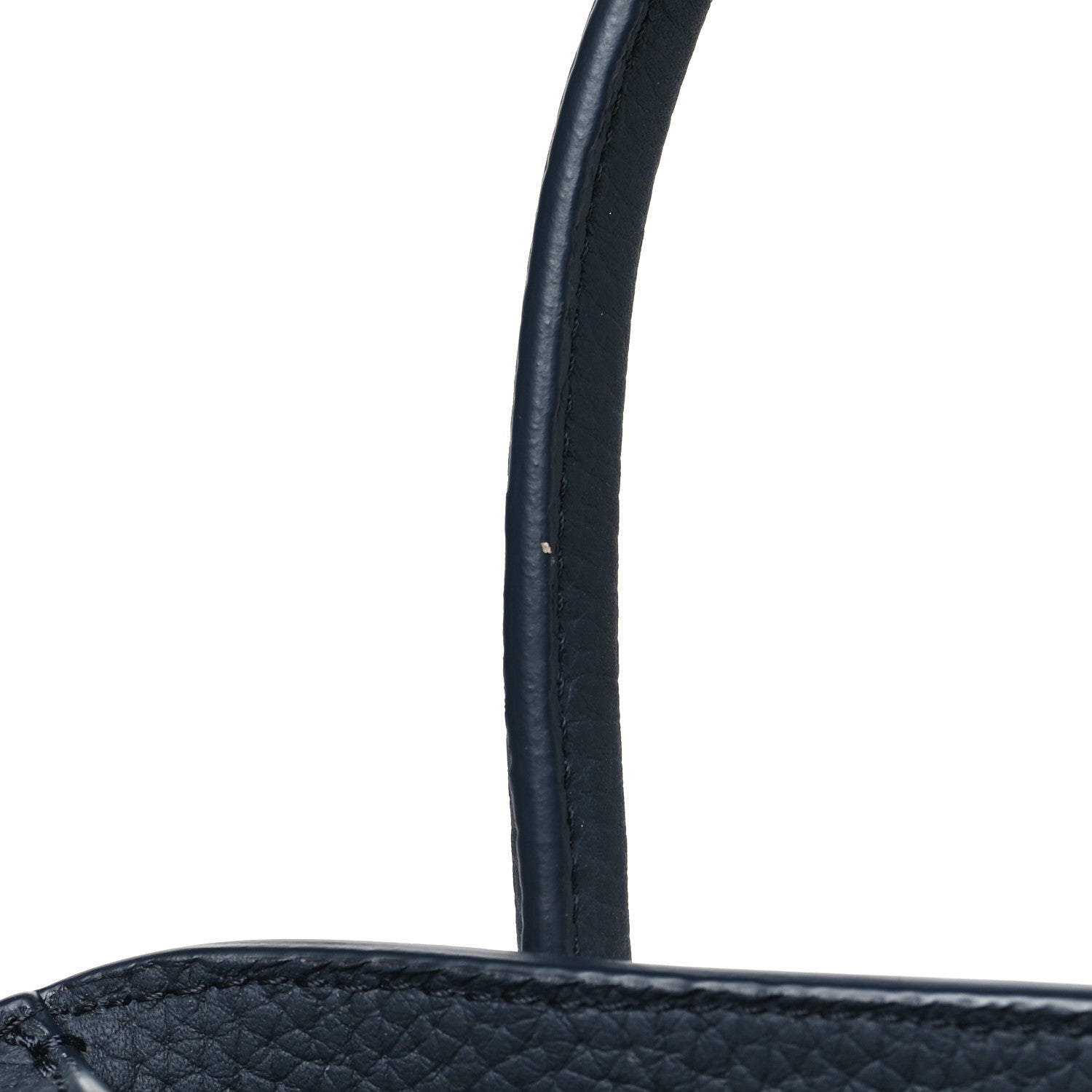 The Row Grained Calfskin Soft Margaux 10 Dark Navy 10 of 10