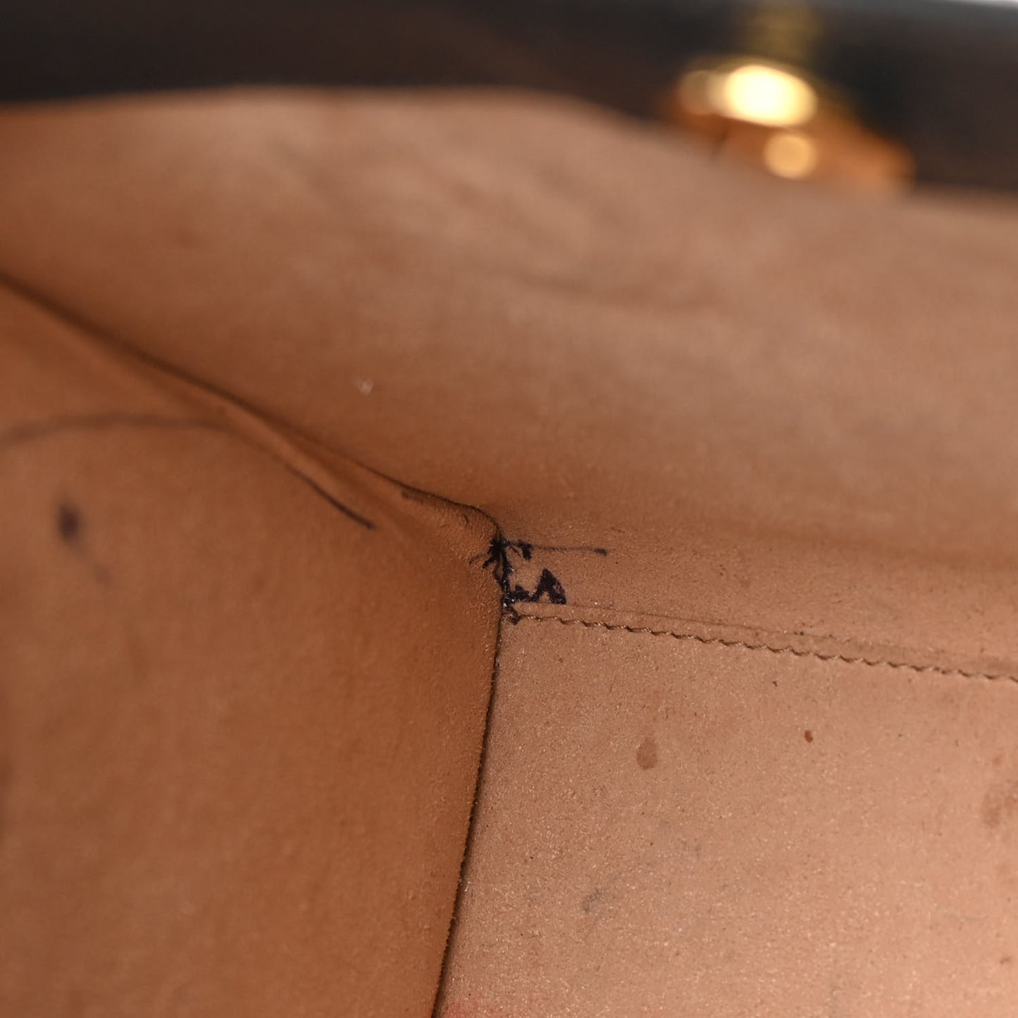 Textured Dollar Calfskin Web Small Diana Tote Bag Black Dusty Grey