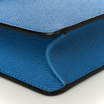 Burberry Grainy Calfskin TB Robin Bag Blue 6 of 9