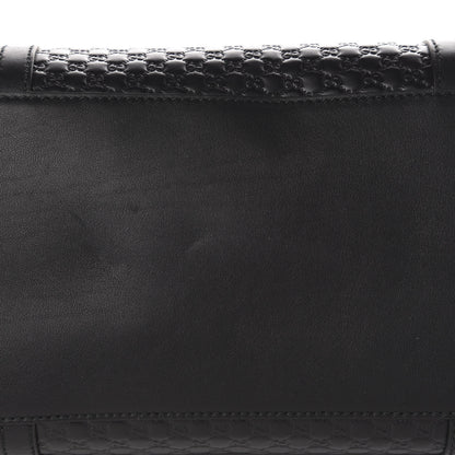 Gucci Soft Microguccissima Dome Satchel Black 10 of 11