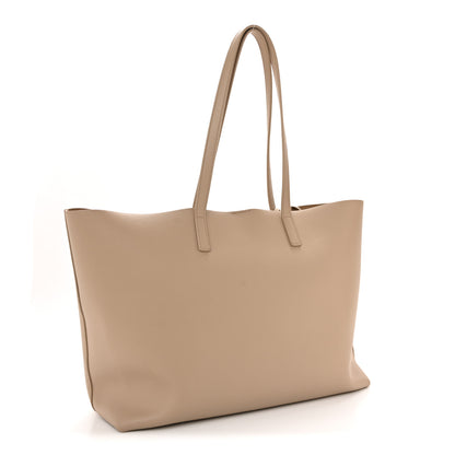 Saint Laurent Calfskin Large Shopping Tote Dark Beige 4 of 13