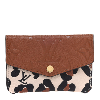 Louis Vuitton Empreinte Monogram Giant Wild At Heart Key Pouch Caramel 1 of 9