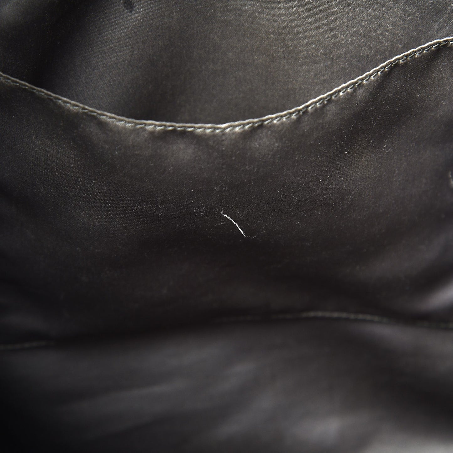 Crinkled Coated Canvas Le Marais Large Tote Black