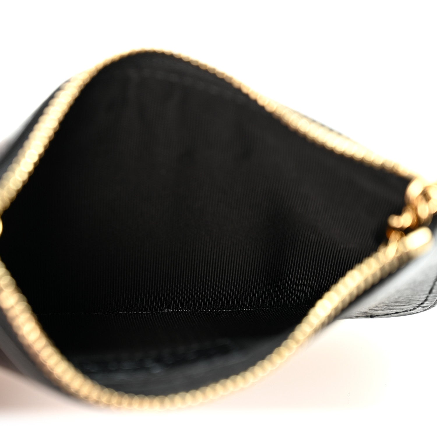 Gucci Calfskin Script Key Case Black 5 of 9