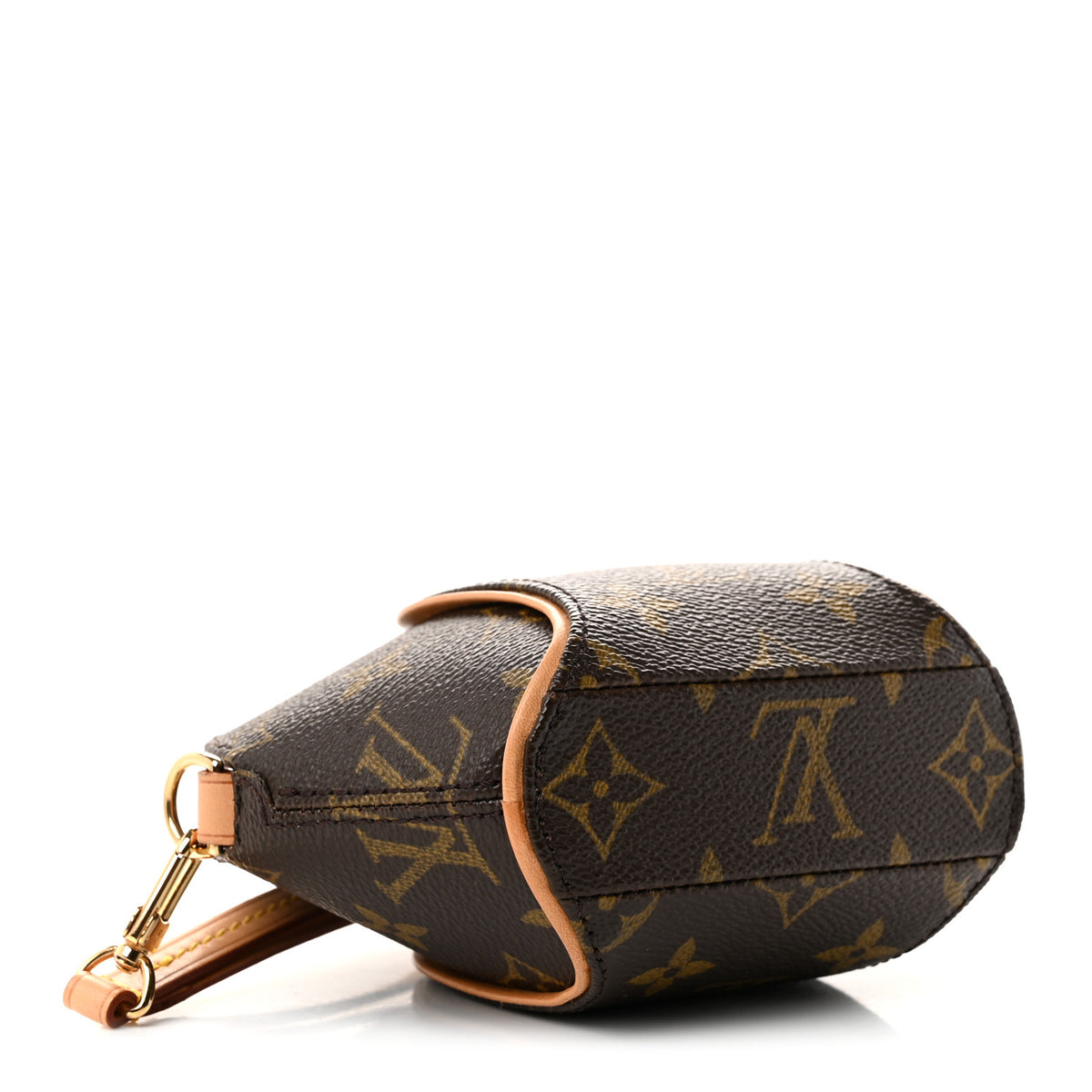 Monogram Mini Ellipse Wristlet Clutch