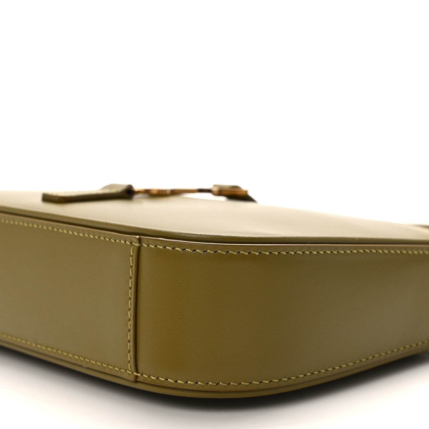 Saint Laurent Smooth Calfskin Le 5 A 7 Hobo Pistache 9 of 10