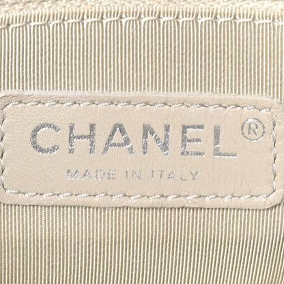 Chanel Washed Lambskin Quilted Mini Chain Around Messenger Black 6 of 10
