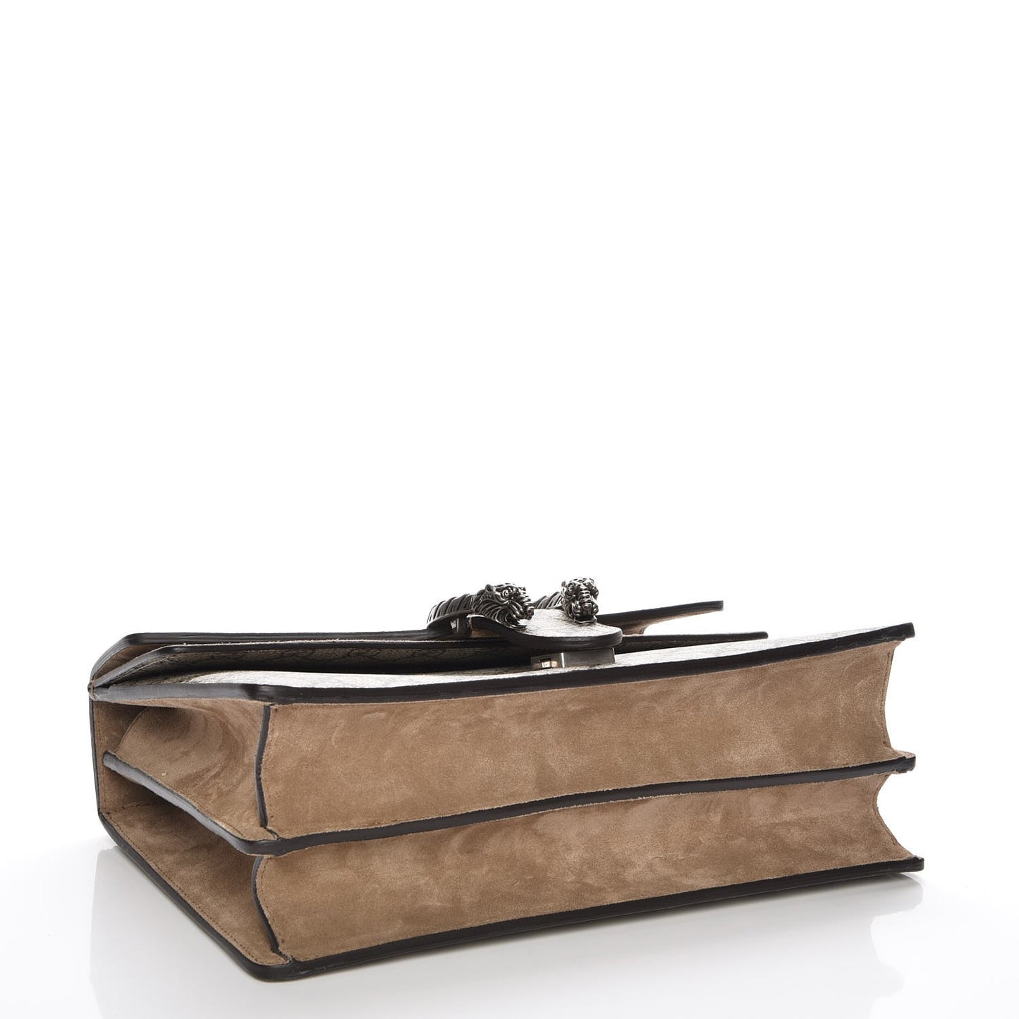 GG Supreme Monogram Medium Dionysus Shoulder Bag Taupe