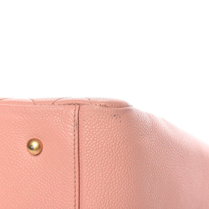 Chanel Caviar Quilted Grand Timeless Tote GTT Pink 17 of 19