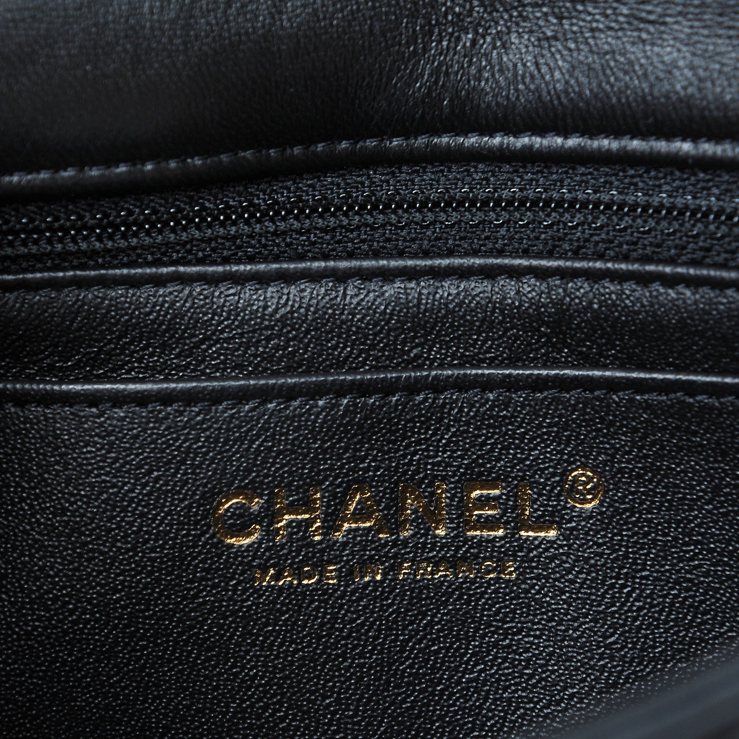 Chanel Lambskin Quilted Mini Rectangular Flap Black 6 of 8