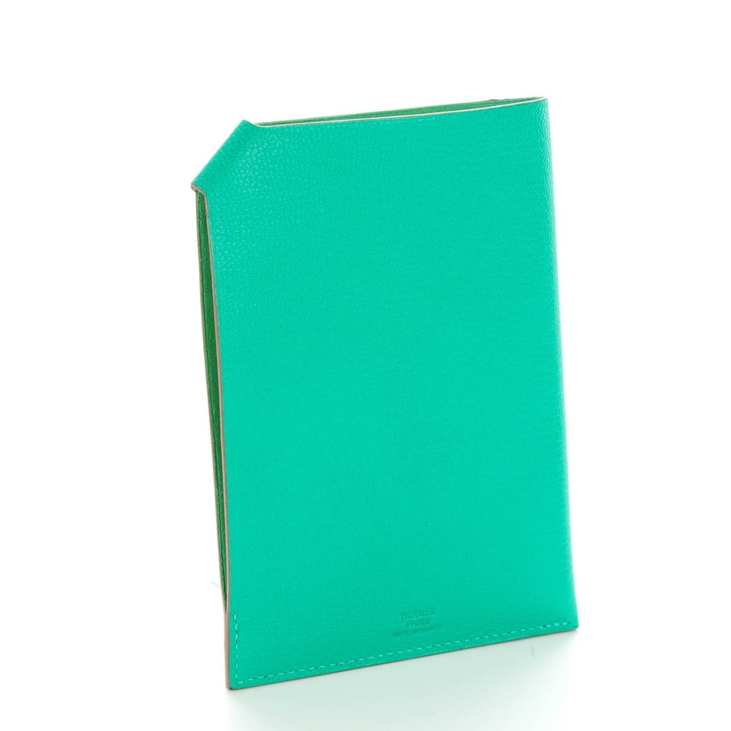 Chevre Mysore Tarmac PM Passport Holder Menthe