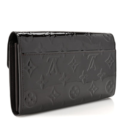 Louis Vuitton Vernis Sarah Wallet NM Amarante 3 of 7