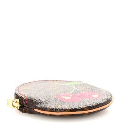 Louis Vuitton Monogram Cerises Round Coin Purse 4 of 6