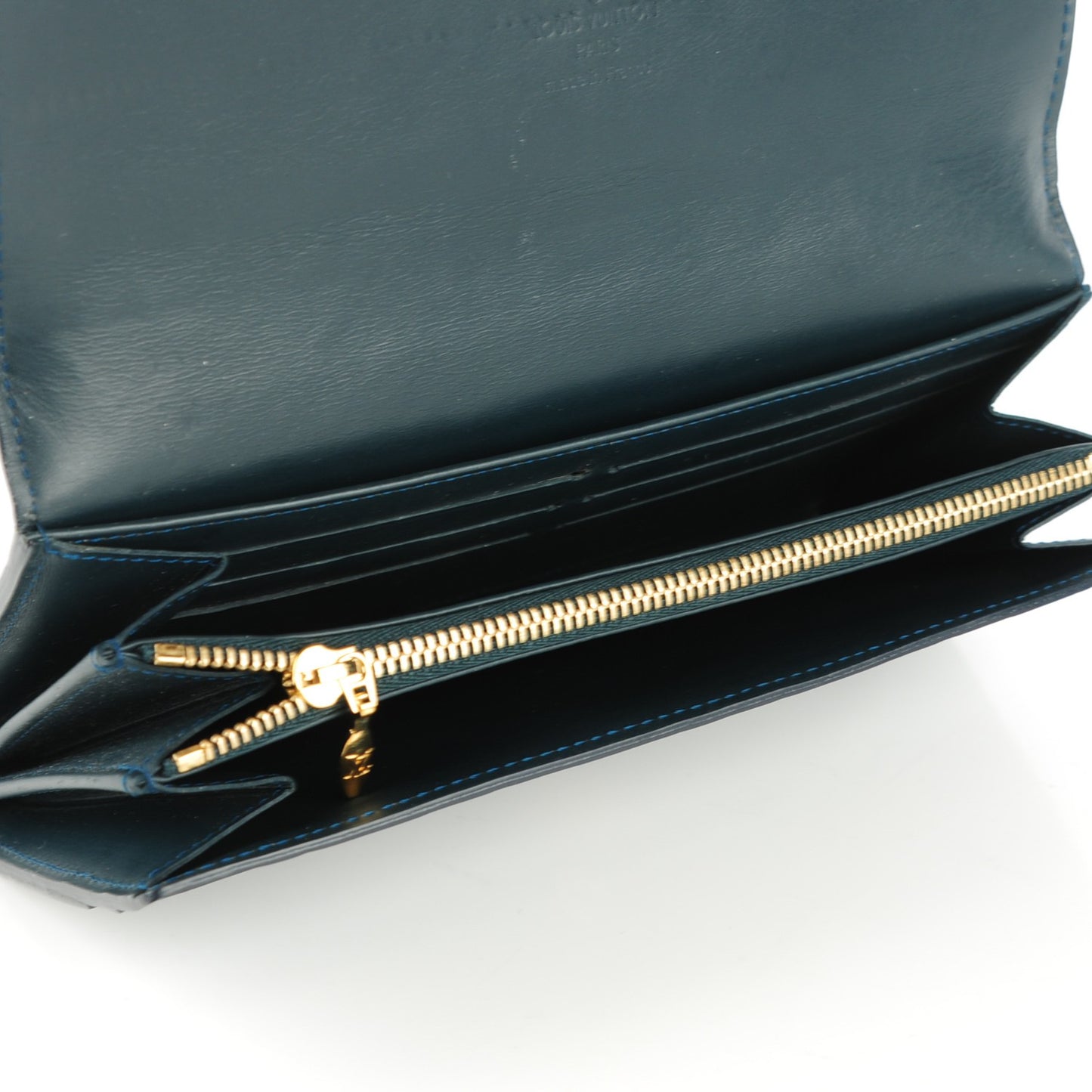 Vernis Sarah Wallet Blue Nuit