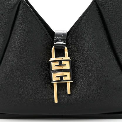 Givenchy Grained Calfskin Mini G-Lock Hobo Black 7 of 10