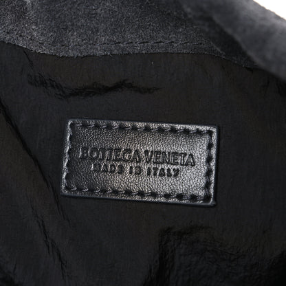 Bottega Veneta Suede Calfskin Intrecciato Medium Dustbag Grey 6 of 11