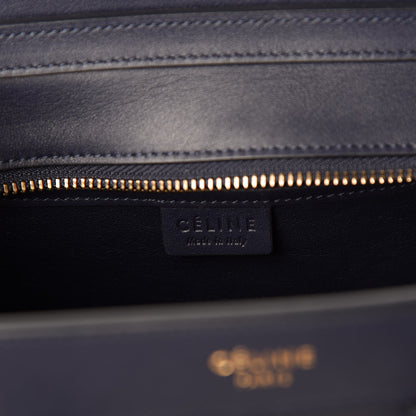 Celine Smooth Calfskin Nano Luggage Navy Blue 9 of 11