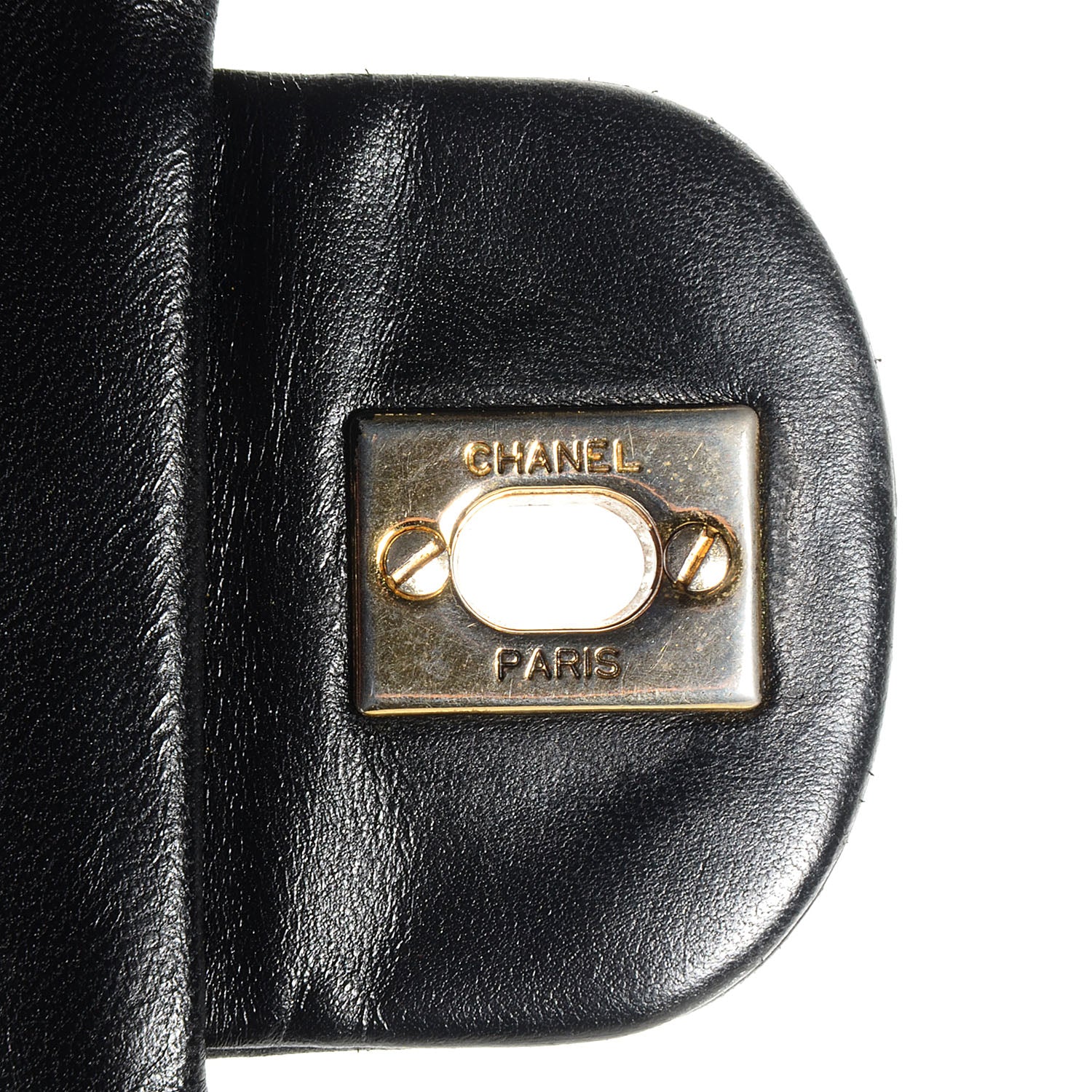 Chanel Lambskin Medium Double Flap Black 8 of 8