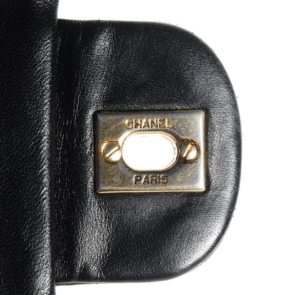 Chanel Lambskin Medium Double Flap Black 8 of 8