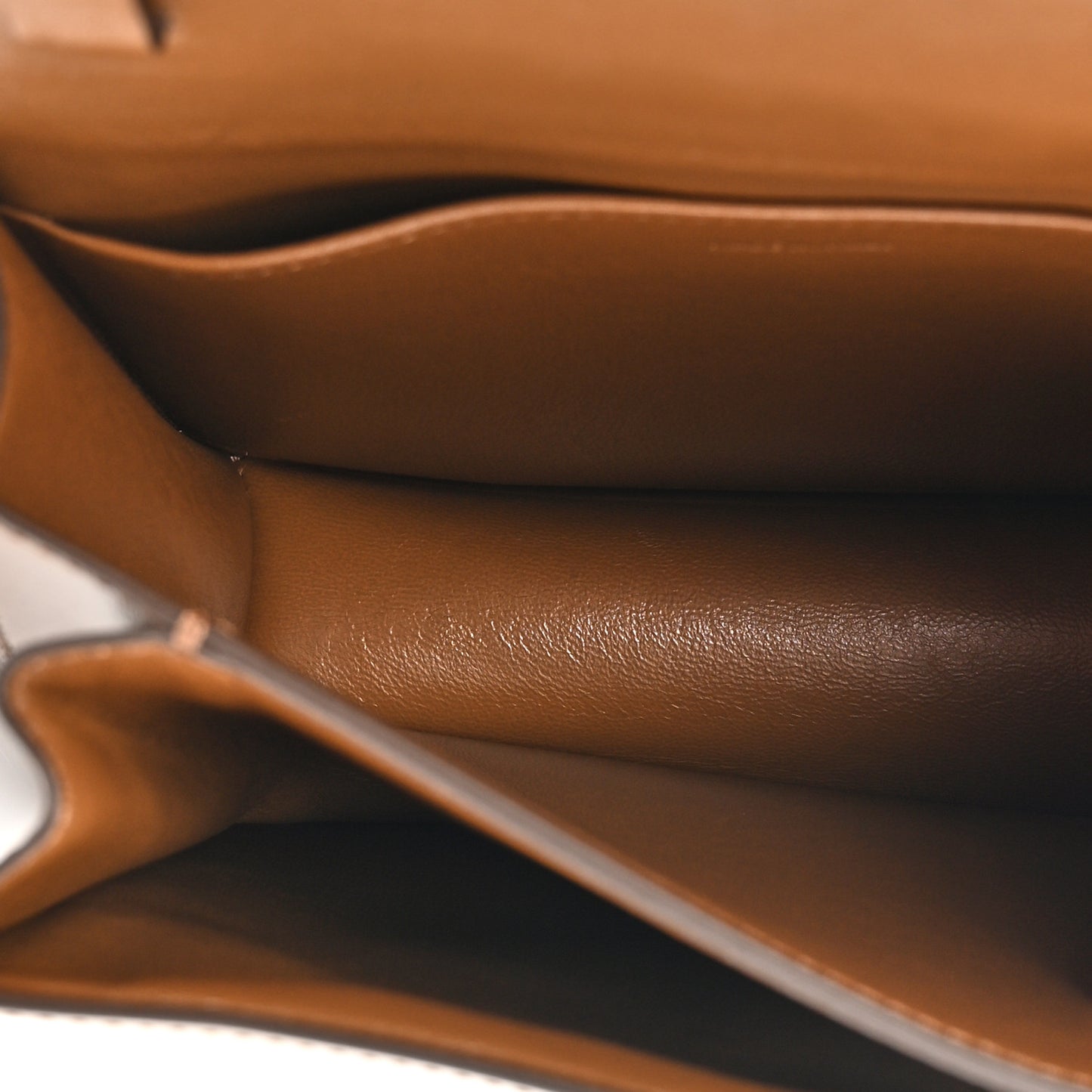 Box Calfskin Teen Classic Box Flap Bag Camel