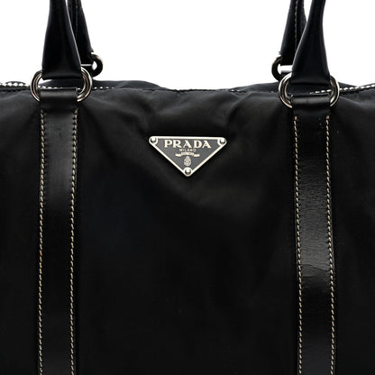 Prada Tessuto Nylon Bauletto Black 7 of 9
