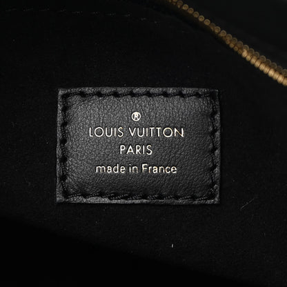 Louis Vuitton Calfskin Monogram On My Side PM Black 5 of 8