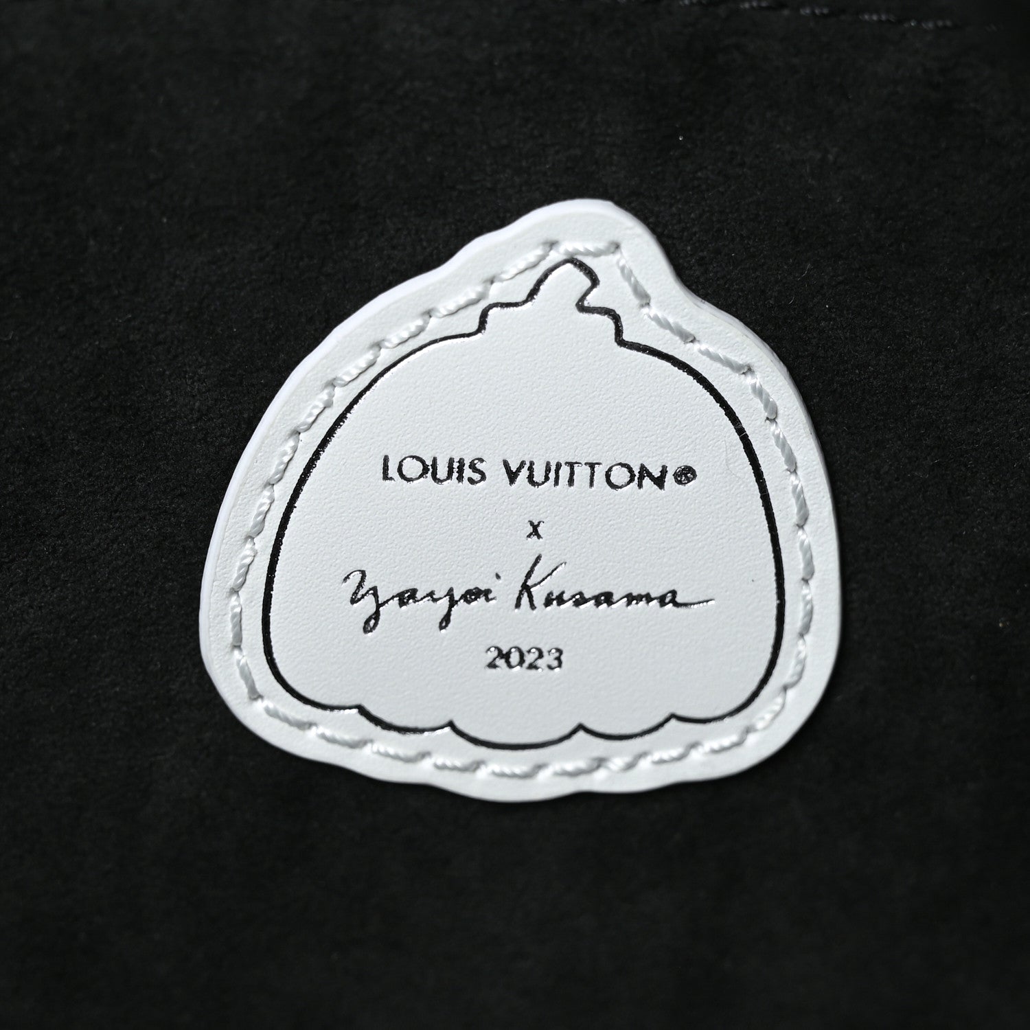 Louis Vuitton LV X YK Empreinte Neverfull MM Black White 7 of 10