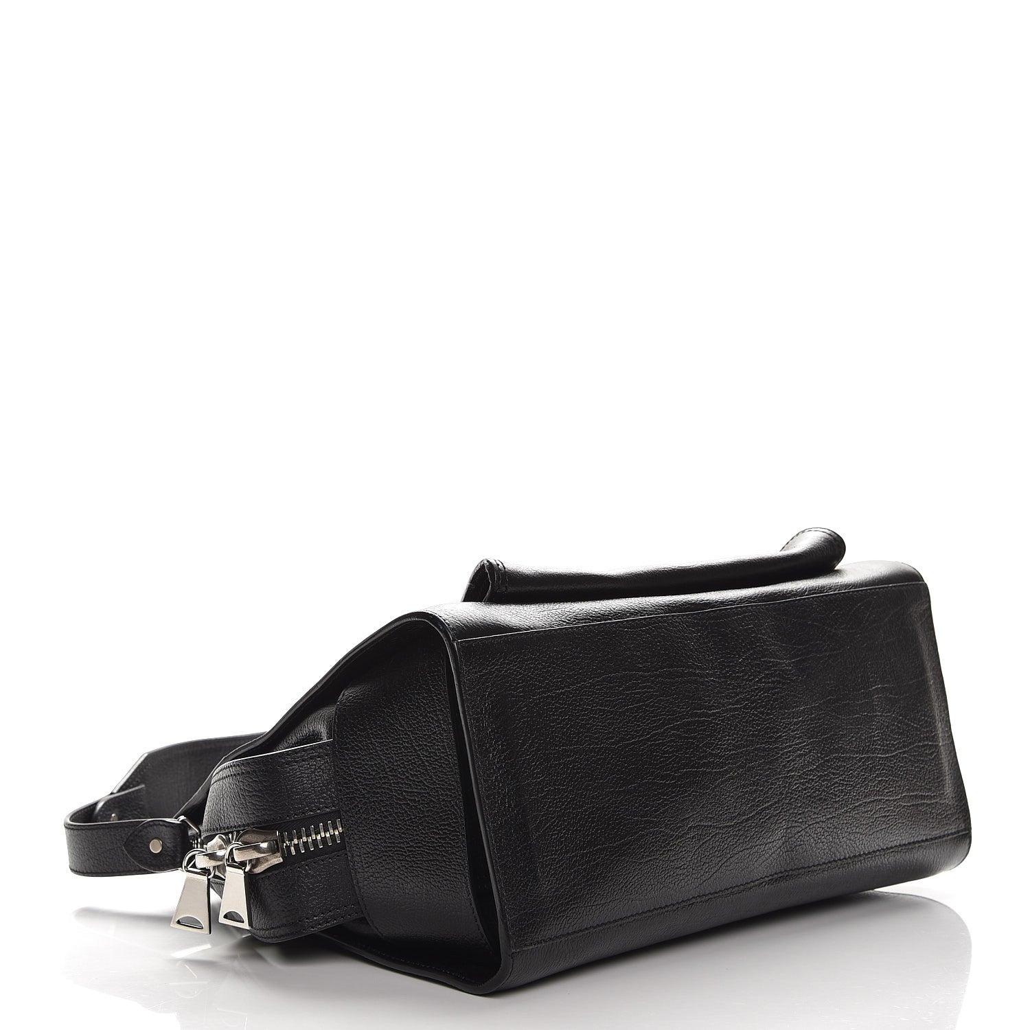 Proenza Schouler Vacchetta Calfskin Small PS13 Satchel Black 5 of 13