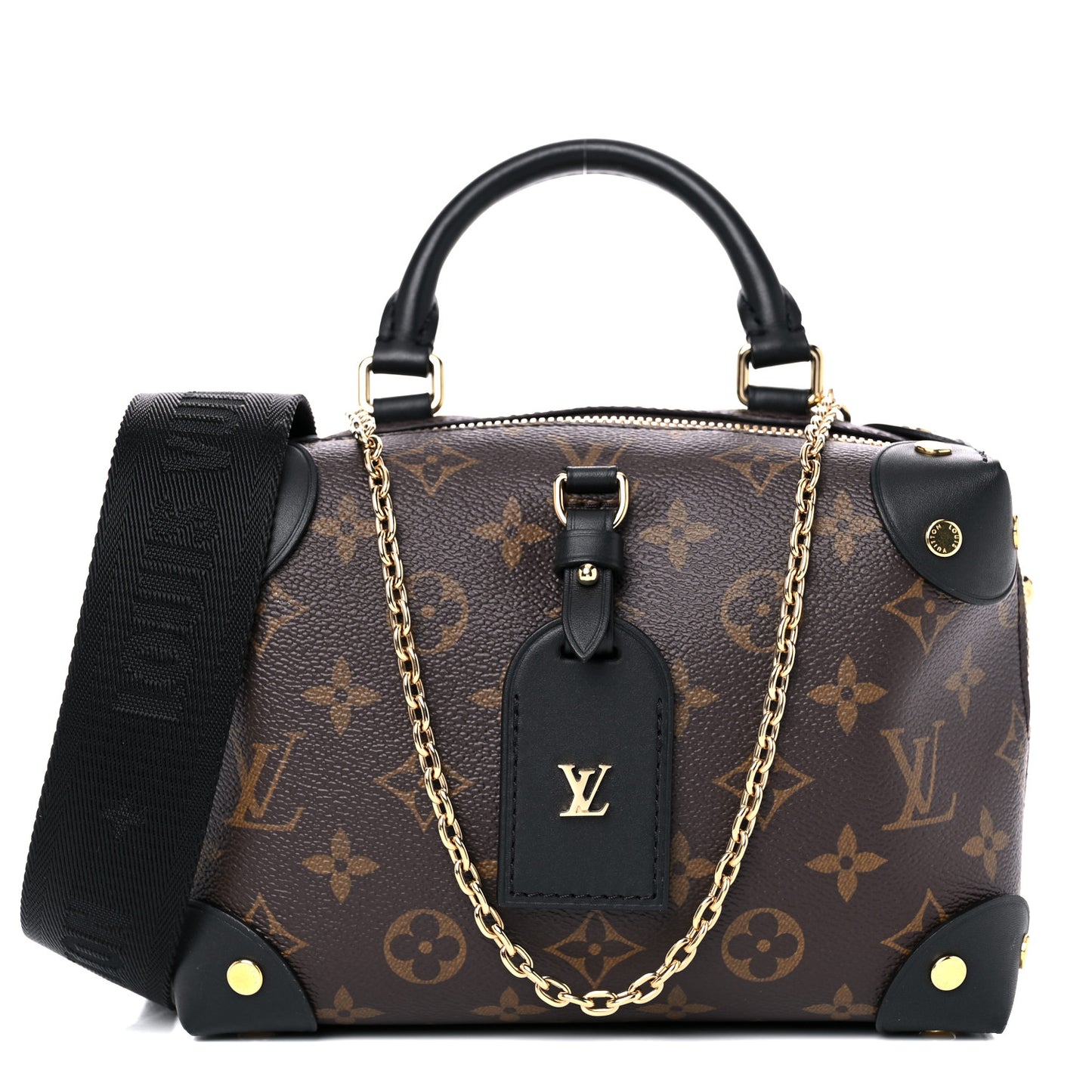 Monogram Petite Malle Souple Black